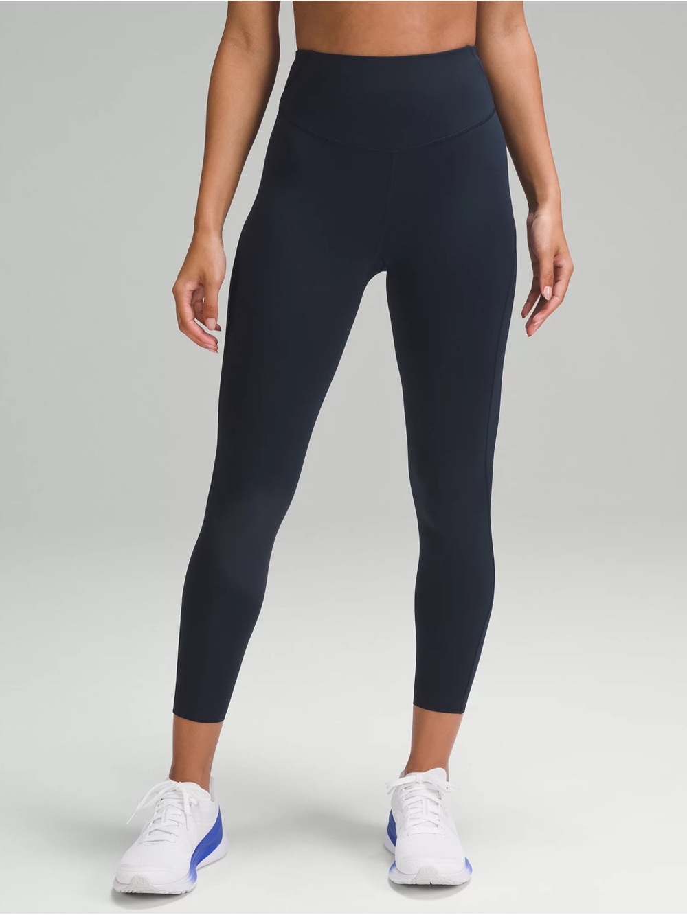 lululemon athletica Black High-Rise 7/8 Leggings Base Pace